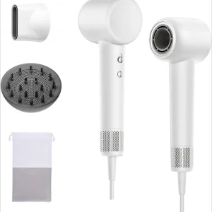 Travel Hair Dryer for Women, 110,000RPM High Speed Hair Blower with Diffusers, Fast Drying, Smart Heat Control, Compact Hair Dryer - AliExpress Hair Care & Styling