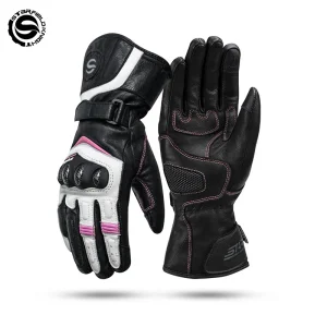 STAR FIELD KNIGHT SKG-557 Women Electric Heated Motorcycle Gloves Sheepskin Touchscreen 3 Heat Settings Winter Riding Gear - AliExpress Motorcycle Equipments