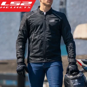 Original LS2 BREEZE Motorcycle Jacket Pants Summer Mesh Breathable Men Women CE Certified Anti‑Fall Motorbike Motocross MJ176 - AliExpress Motorcycle Equipments