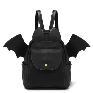 European/American Fashion Personalized Vertical Square Gothic British Style Bat Wing Appearance Design Backpack For Women Trendy - AliExpress Women's Handbags
