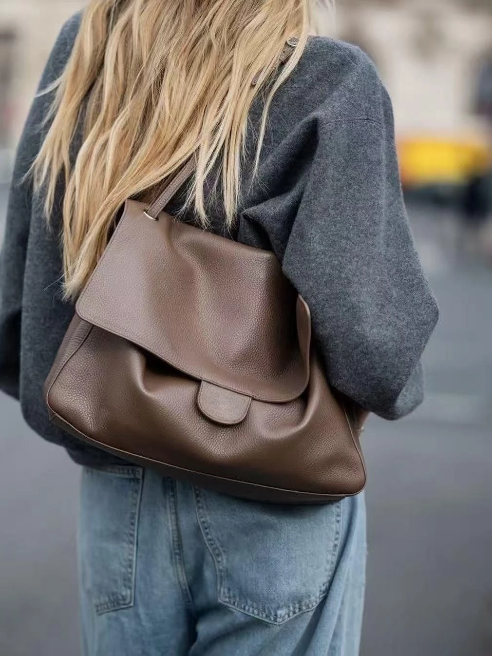 Spring/Summer Women's Luxury Designer Handbag - 100% Large Capacity Leather Flip-Top Bag, Fashion Brand Women's Crossbody Ba - AliExpress Women's Handbags