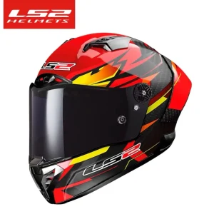 LS2 FF805 Thunder Carbon Fiber Full Face Helmet Anti-fog Large Rear Spoiler All Season Racing Helmet For Men Women - AliExpress Motorcycle Equipments