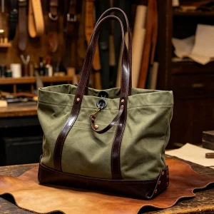PNDME vintage organizer handmade canvas genuine leather men's women's large-capacity tote bag casual travel work big handbag - AliExpress Men's Bags