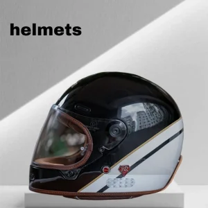 Motorcycle Helmet Retro Carbon Fiber Fiberglass Full Helmet Men's and Women's Motorcycle Racing Four Seasons Helmet Summer 3C Ce - AliExpress Motorcycle Equipments