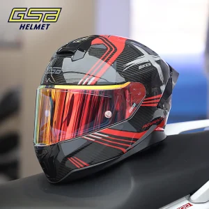GSB S‑365Pro Full Face Motorcycle Helmet for Men Women Full Coverage Stylish Racing Safety Helmet for Motorbike Riding - AliExpress Motorcycle Equipments