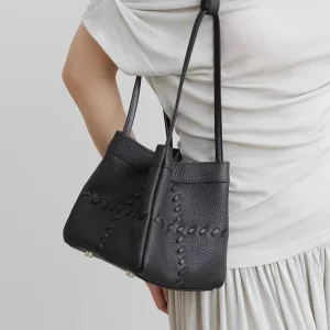Fashion Unique Designer Genuine Leather Women Tote BagHandbag Simple Casual Real Leather Underarm Shoulder Crossbody Bag Small - AliExpress Women's Handbags