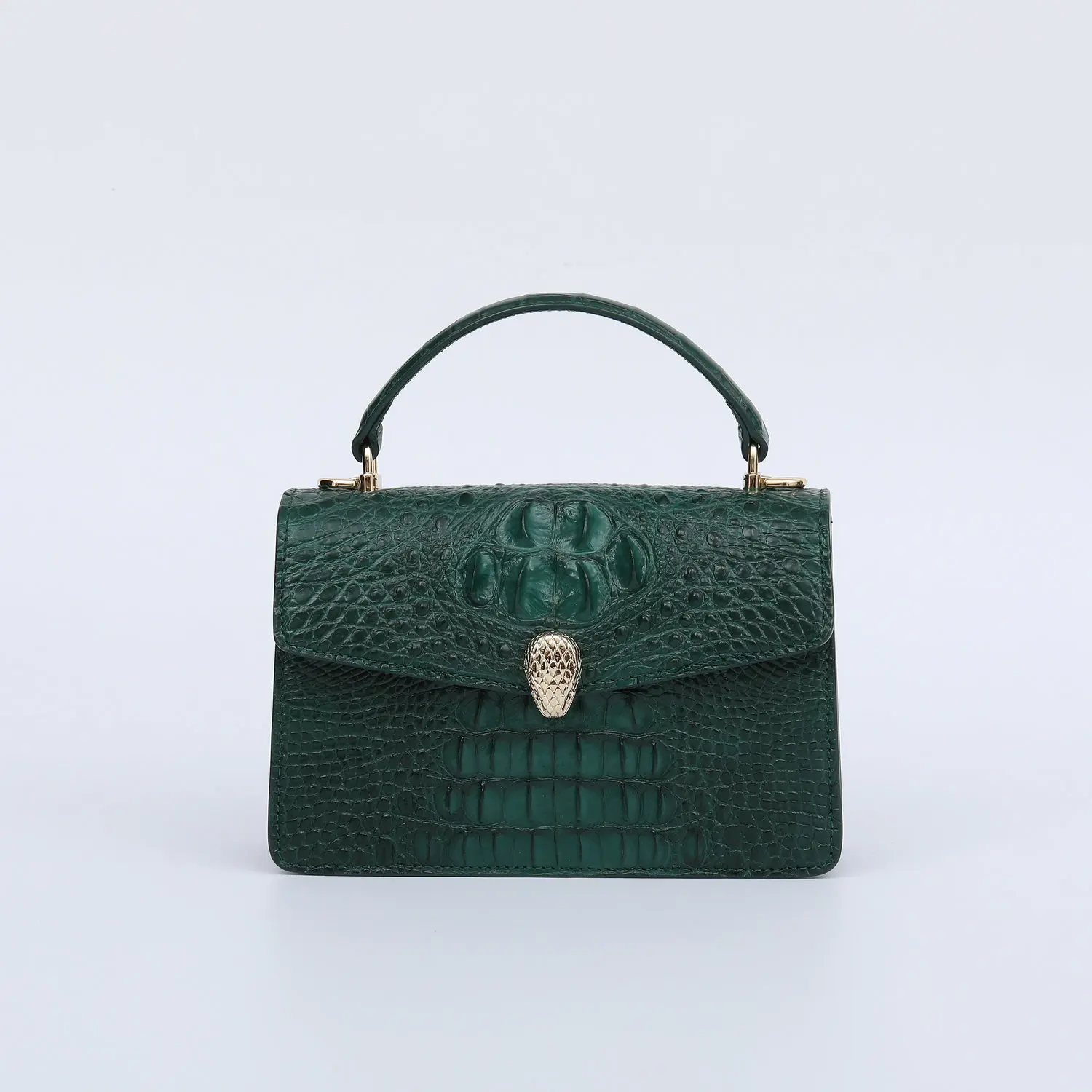 2025 New Design Crocodile Bone Leather Women's Handbag Genuine Leather Lady Shoulder Crossbody Bag Fashion Small Square Bag 45 - AliExpress Women's Handbags