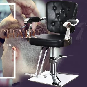 Hair Salon Chair Luxury Barber Chair Black Women's Styling Chair Hydraulic Lift Salon Equipment for Salon Beauty - AliExpress Hair Care & Styling