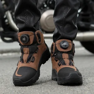 Men Women Motorcycle Riding Boots Waterproof Cowhide Leather Breathable Anti-Slip Touring Moto Shoes  Botas Para Moto Hombre - AliExpress Motorcycle Equipments