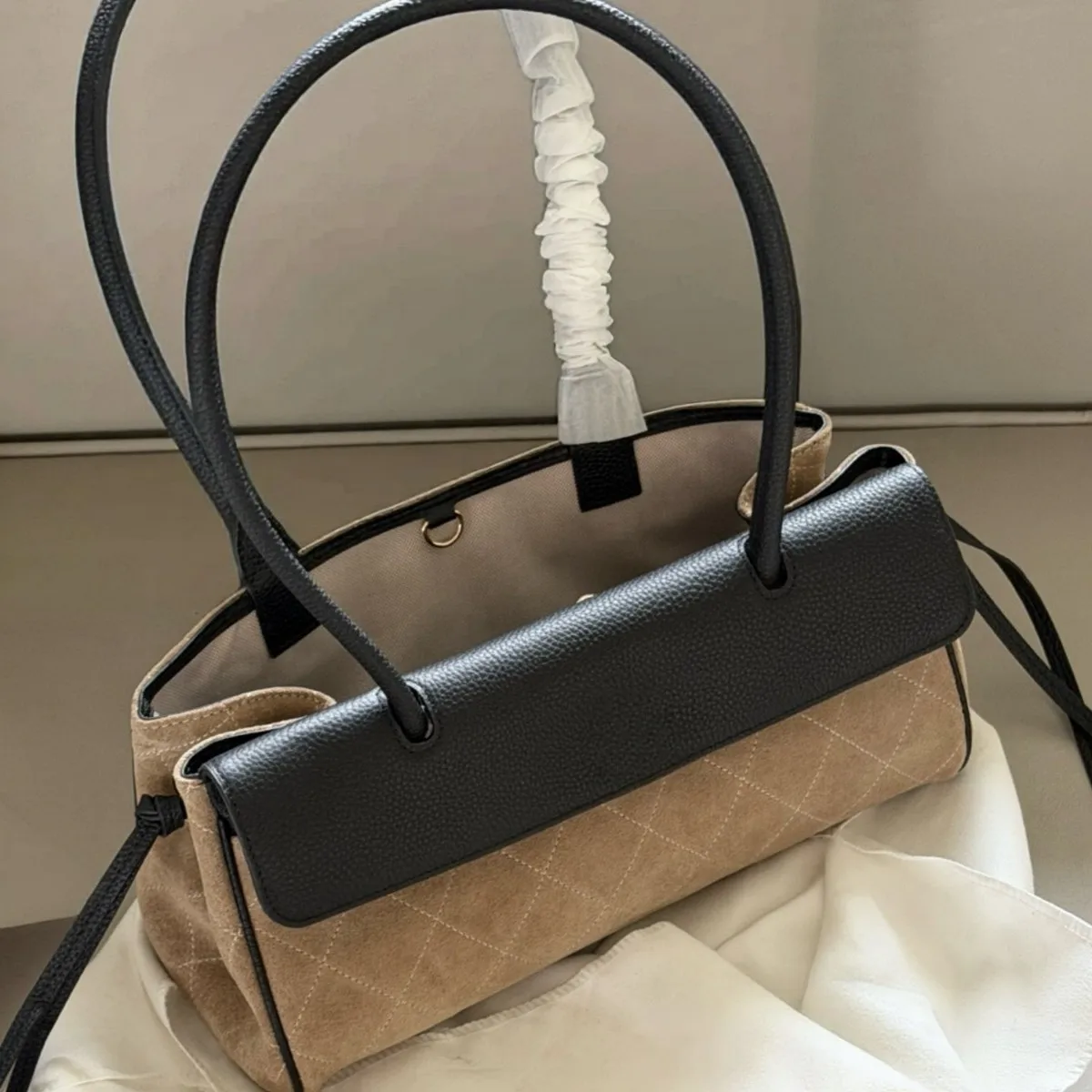 Suede French Bread Bag Underarm Bag 2026 New Single Shoulder Bag Crossbody Bag Women's Bag ZA274 Summer Season Leather Handbag - AliExpress Women's Handbags
