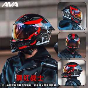 Motorcycle Helmet Men's and Women's Flip Face Helmet Double Mirror Semi Full Coverage Motorcycle Personality Шлем Для Мотоцикла - AliExpress Motorcycle Equipments