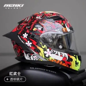 NENKI Full‑Face Motorcycle Helmet for Men Women All‑Season Riding Helmet with Dual Visor Sun Protection Large Rear Spoiler - AliExpress Motorcycle Equipments