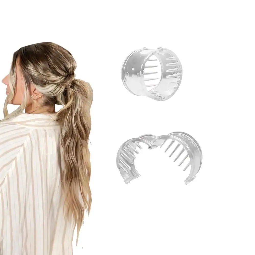 2PCS High Pony tall Hair Ties set, Voluminous Full Effect, Suitable for All Hair Types, Women's Easy-To-Use Hair Accessory - AliExpress Hair Care & Styling