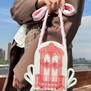 3D Printed TPU Women's Shoulder Bag Original Design Adult Girls' Small Capacity Handbag Open-top Design Balcony Purse Wallet - AliExpress Women's Handbags