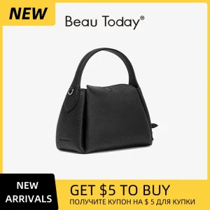 BEAUTODAY Shoulder Handbags Women Cow Leather Chain Strap Charm Hand Carry Minimalist Ladies Shoulder Messenger Bags 62212 - AliExpress Women's Handbags