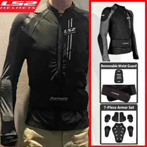LS2 Original Motorcycle Soft Armor Jacket Summer Breathable LS2 X-Armor Motorbike Jacket Men Women Anti-fall Moto Racing Jacket - AliExpress Motorcycle Equipments