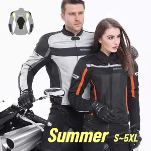 Motorcycle riding suit summer mesh breathable men's and women's anti fall suit off-road tensile wear-resistant motorcycle jacket - AliExpress Motorcycle Equipments