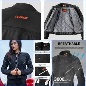LYSCHY Women's Shockproof Cycling Jacket Winter/Four Seasons Removable Warm Lining Girl Slim Fit Waterproof Motorcycle Jacket - AliExpress Motorcycle Equipments