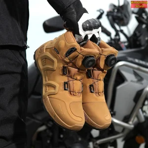 Motorcycle riding boots men women four seasons new locomotive shoes anti-drop waterproof soft breathable riding shoes - AliExpress Motorcycle Equipments