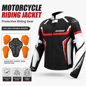 OnesAgain MotorcycleRidingJacketProtective Gear Men Women Sport Windbreaker Riding Coat Shoulder Elbow Pad Street Riding Apparel - AliExpress Motorcycle Equipments