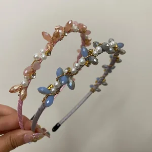 Ethereal Pearl Hair Hoop for Women Face Wash Headband Fashion Daily Use Premium Soft Comfortable Non Slip Princess - AliExpress Hair Care & Styling