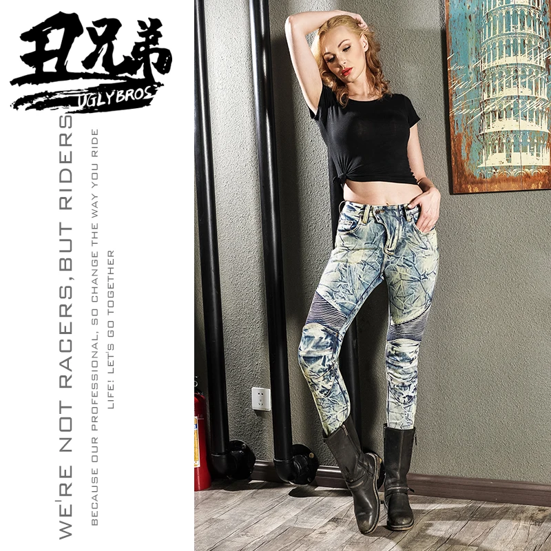 Uglybros Motorcycle Women Moto Jeans Protective Gear Riding Touring Motorbike Trousers Motocross Pantalon Moto Pants - AliExpress Motorcycle Equipments