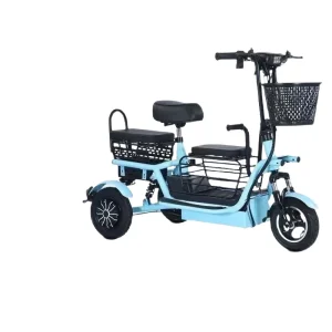 Electric Tricycle Open Body Small Household Elderly Women Pick-up Parent-Child Portable Children Battery Car Climbing Hill - AliExpress Motorcycle & ATV
