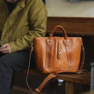 organizers designers handmade genuine leather men's large-capacity tote bag fashion luxury first layer cowhide women's handbag - AliExpress Men's Bags