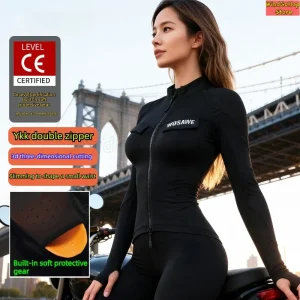 Motorcycle riding clothes for women thin and breathable motorcycle soft armor equipment tight fitting knight jacket - AliExpress Motorcycle Equipments