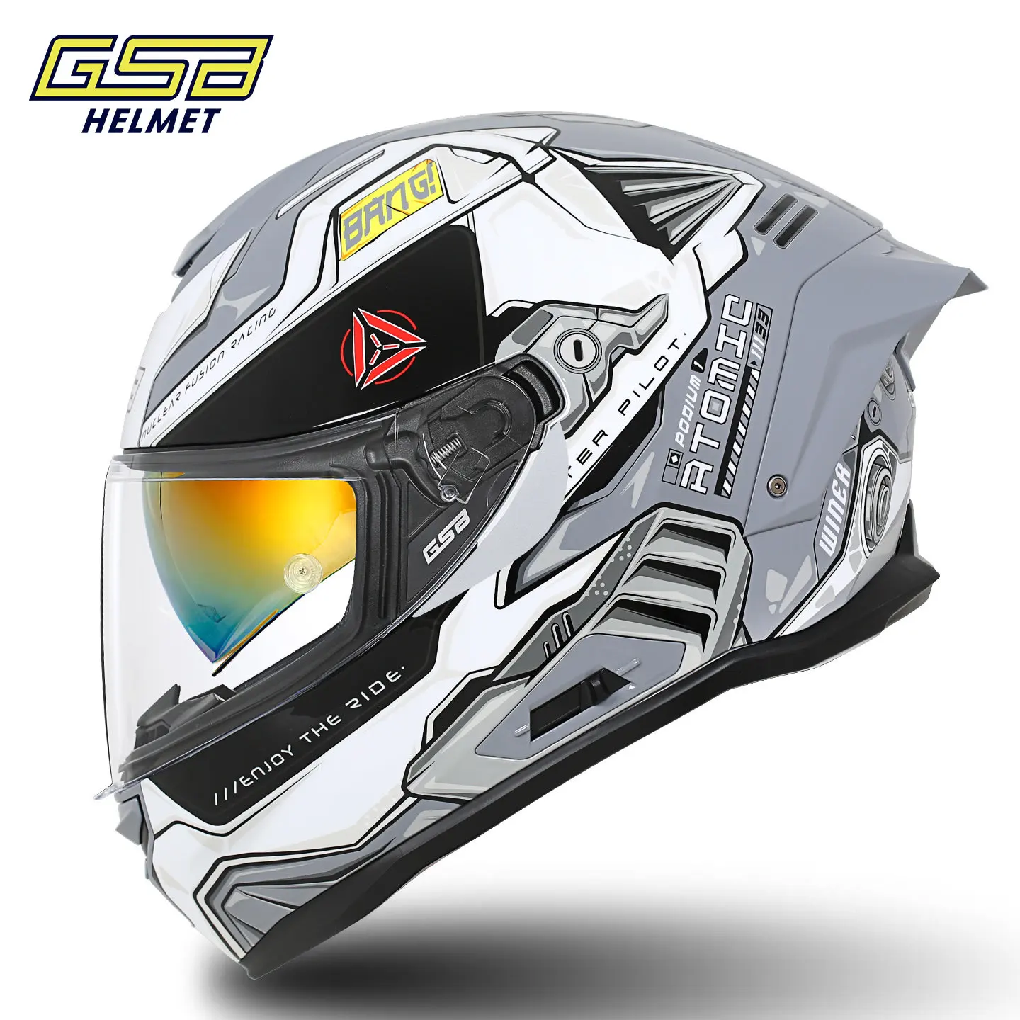 GSB T80 Motorcycle Helmet Men's and Women's Double Lenses All Seasons Universal Commuter Motorcycle Safety Helmet casco moto - AliExpress Motorcycle Equipments