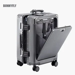 Premium PC Wide Trolley Luggage Front Opening Multi-Functional Women's 20-Inch Boarding Box and Men's 24-Inch Suitcase Combo - AliExpress Hair Care & Styling