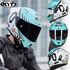 KYT Full Helmet Women Motorcycle Helmet Men Summer Four Season Motorcycle Track Hard Helmet Riding Big Tail ST - AliExpress Motorcycle Equipments