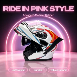 QIKE Modular Flip‑Up Motorcycle Helmet Dual Visor Lightweight Anti‑Impact Helmet for Adult Men Women Riders - AliExpress Motorcycle Equipments