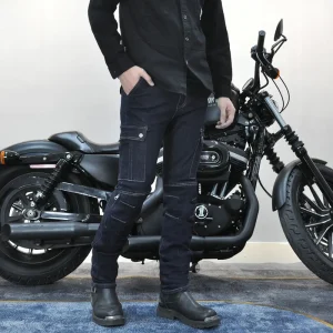Unisex Motorcycle Jeans CE Protective Retro Slim Fit Anti-Fall Biker Pants Casual Off-Road Riding Pants for Men Women - AliExpress Motorcycle Equipments