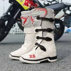 New Motocross Boot Men Women Riding Mid-Calf Ankle Protective Shoes Moto Motorbike Equipment Racing Long Motorcycle Boots - AliExpress Motorcycle Equipments