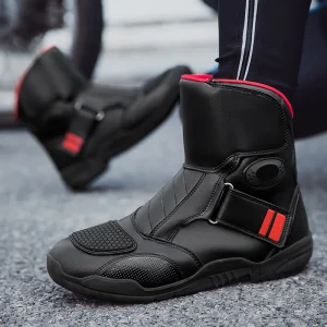 Summer Black Leather Motorcycle Shoes Men Women Waterproof Breathable Rally Boots Adventure Off-Road Motorcycle Boots Retro - AliExpress Motorcycle Equipments
