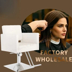 White Women's Styling Barber Chair Square Base Salon Chair Modern Salon Furniture - AliExpress Hair Care & Styling