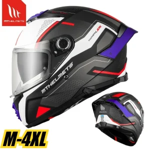 Original MT Thunder 4 SV Motorcycle Helmet Full Face Double Lens Helmet ECE DOT Lightweight Men Women Four Seasons Cascos Moto - AliExpress Motorcycle Equipments