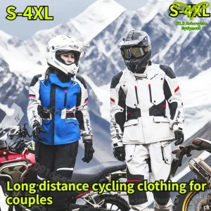 Suright couple motorcycle rally suit warm, windproof, drop-proof and waterproof long-distance motorcycle cycling suit men/women - AliExpress Motorcycle Equipments