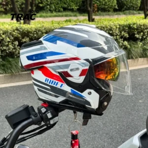 Motorcycle Flip Up Helmet Men Women Rear Flip Modular Helmet 180° Full Flip Up Photochromic Dual Lens Casco Moto ECE BIBEE - AliExpress Motorcycle Equipments