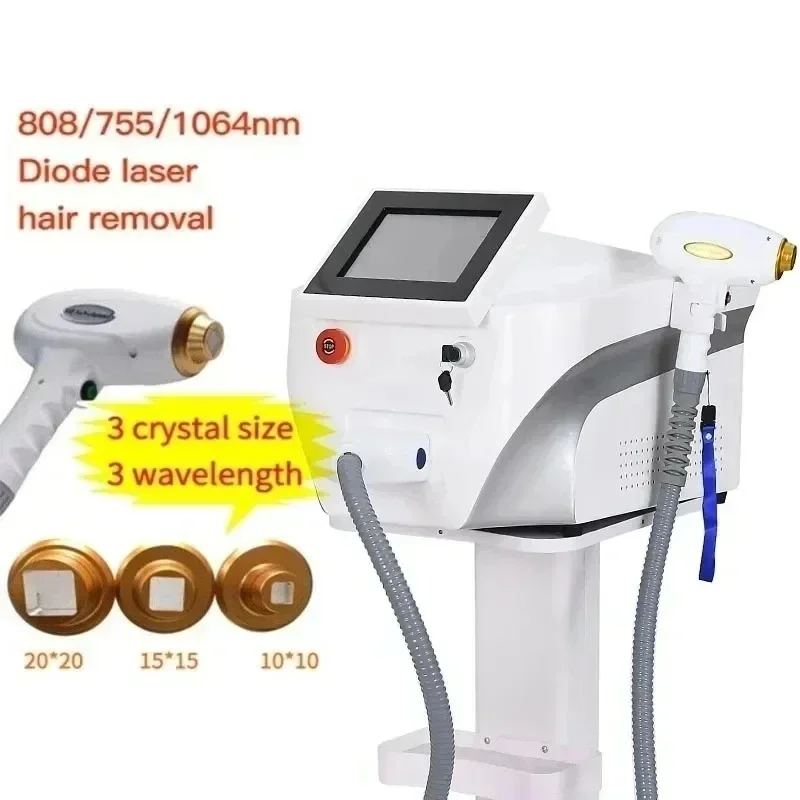 Professional 808nm Diode 3000w High Power Hair Removal 755 808 1064nm Painless Freezing Point Eepilation for Women - AliExpress Hair Care & Styling