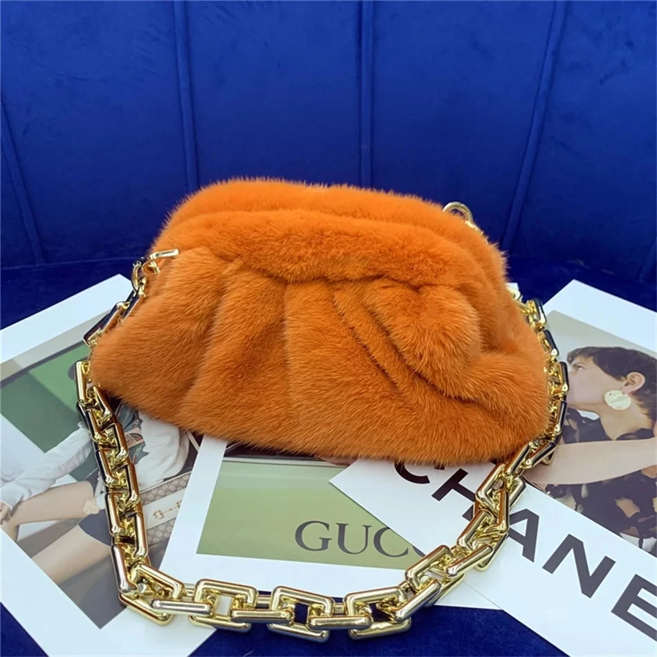 Women's Bag Mink Fur Luxury Bags Designers Clutch Bags for Woman 2026 Purses Handbag Chain Shoulder Bag Party Evening Clutch Bag - AliExpress Women's Handbags