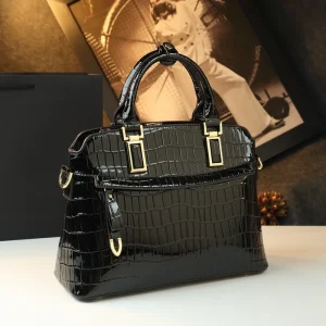 Crocodile Pattern Leather Women's Handbags Shell Bag Fashion Large Capacity Tote Commuter's Shoulder Messenger Bags - AliExpress Women's Handbags