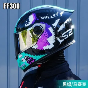 LS2 FF300 Full Face Motorcycle Helmet Big Spoiler Four Seasons Universal Men Women Motorbike Racing Riding Helmet - AliExpress Motorcycle Equipments