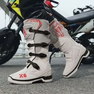 Ankle Protective Shoes Moto Motorcycle Boot Men Women Riding Mid-Calf Motorbike Equipment Racing Long Motorcycle Boots Men - AliExpress Motorcycle Equipments