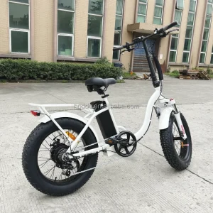 500W 48V Rear Hub Motor Electric Folding Bike with Fat Tire Cargo Rack and Lithium Battery Power Supply 20-Inch for Men Women - AliExpress Motorcycle & ATV