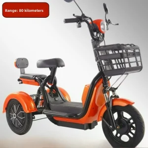 Electric Tricycle Adult Household Women Small Mini Elderly Transportation Leisure Battery 23ah 80KM - AliExpress Motorcycle & ATV