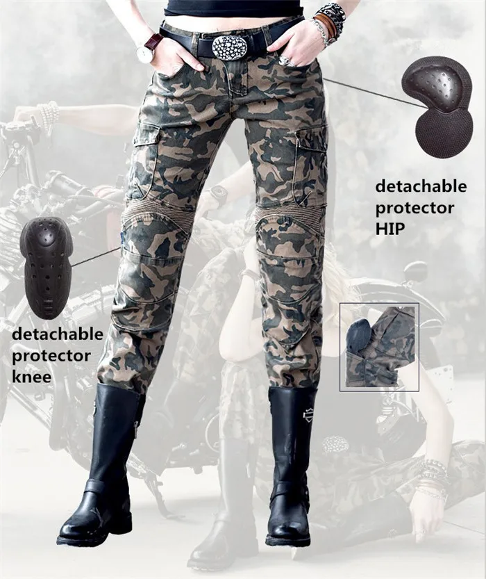 Uglybros Style Camouflage Stretch Motorcycle Jeans Women's Motorbkie Racing Motocross Pant Fall-Resistant Casual With Protection - AliExpress Motorcycle Equipments