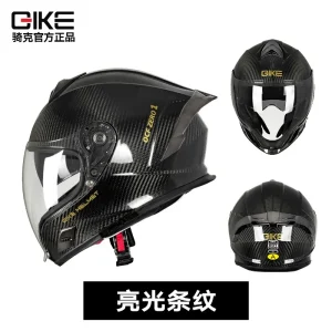 Carbon Fiber Motorcycle Helmet Ultralight Full Face Double Lens Raing Off-road Helmet Men Women Cascos Para Moto DOT - AliExpress Motorcycle Equipments