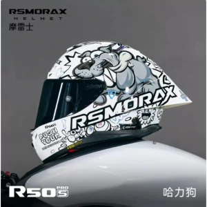 New Arrival MOTORAX Motorbike Full-face Helmet for Men and Women in All Seasons Big Tail Wing Moto Hundred Flowers Bloom Helmet - AliExpress Motorcycle Equipments
